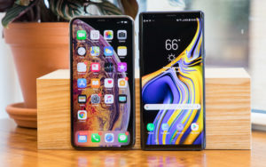 Сравнительный обзор смартфонов iPhone Xs Max и Samsung Galaxy Note 9