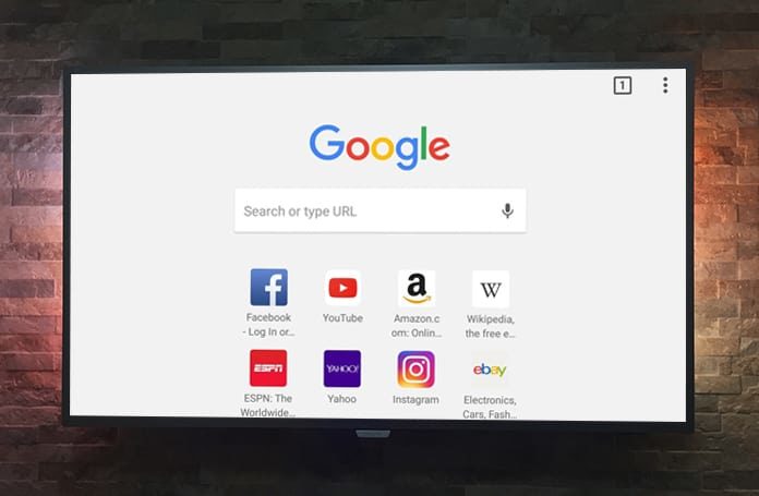 how to download google chrome on android tv