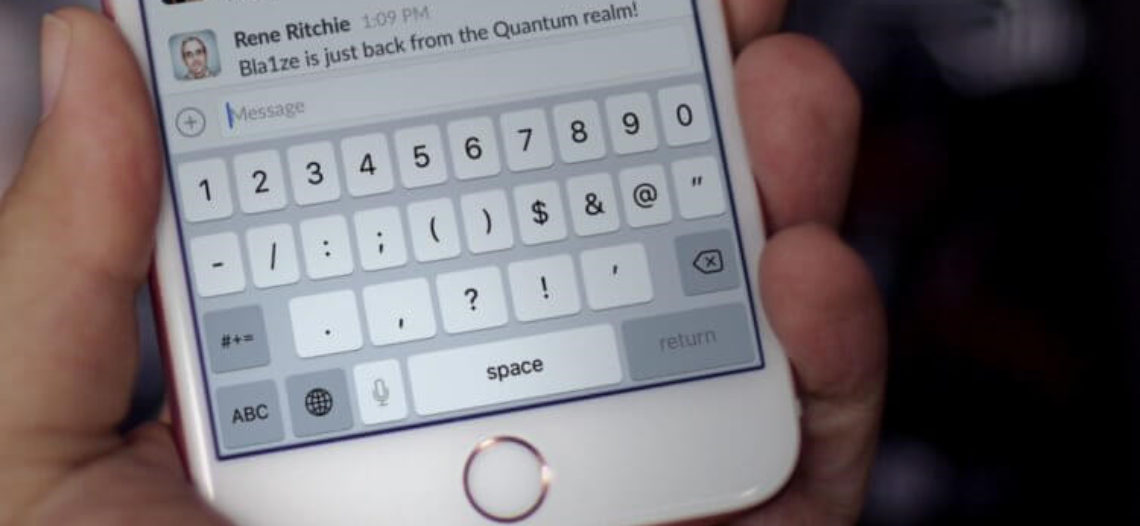 Как отключить кнопку диктовки на клавиатуре iOS