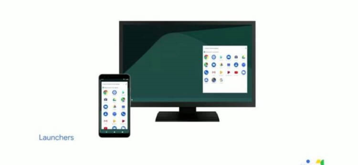 Как выглядит настольная версия Android Q