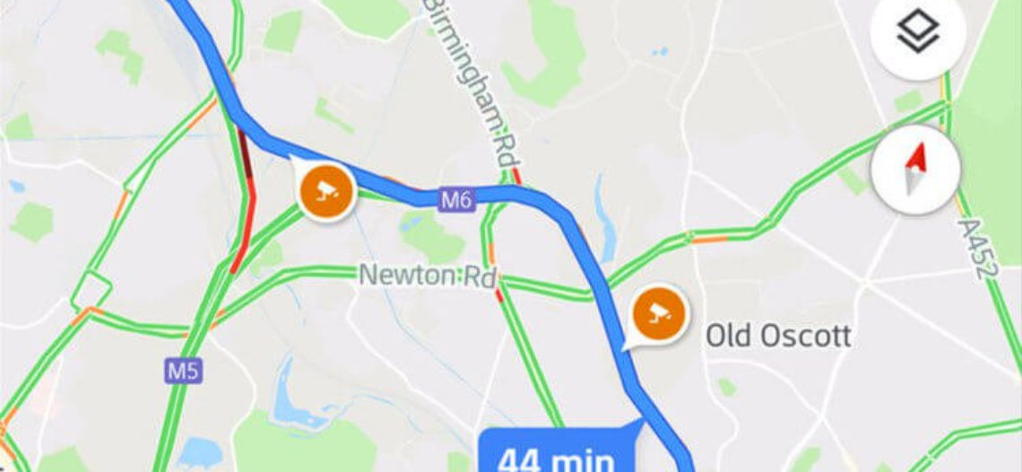 Функция оповещения о камерах в Google Maps заработала в России