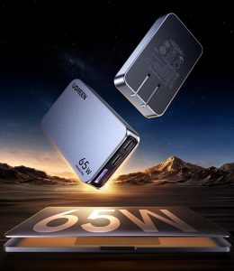 Новый зарядник UGREEN 65W поместится в любой карман и зарядит даже ноутбук