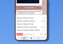 Теперь в Telegram можно дарить друг другу не только подписку Premium
