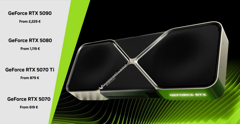 Снижение цен на видеокарты Nvidia RTX 5000: иллюзия доступности