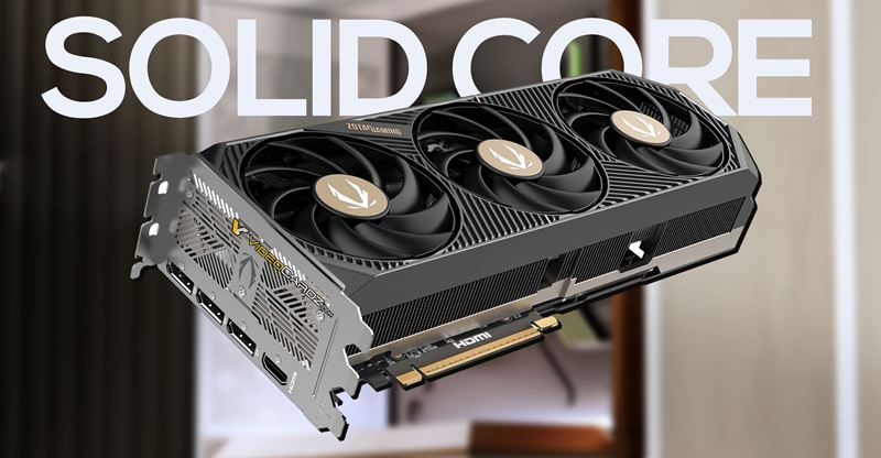 Zotac представляет компактные видеокарты GeForce RTX 5080 и RTX 5070 Ti Solid Core