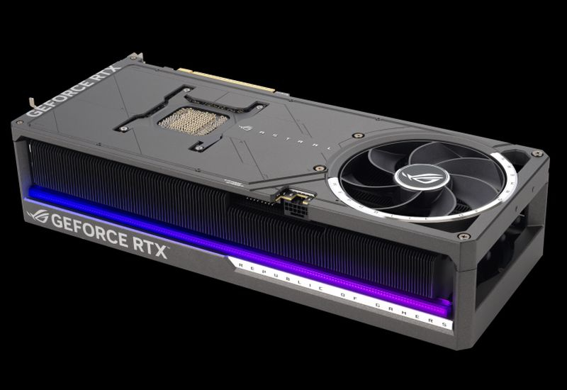 Asus ROG Astral GeForce RTX 5090: Видеокарта с умной защитой от провисания