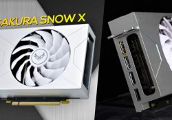 Zephyr GeForce RTX 4070 Sakura Snow X: Новый стандарт дизайна видеокарт