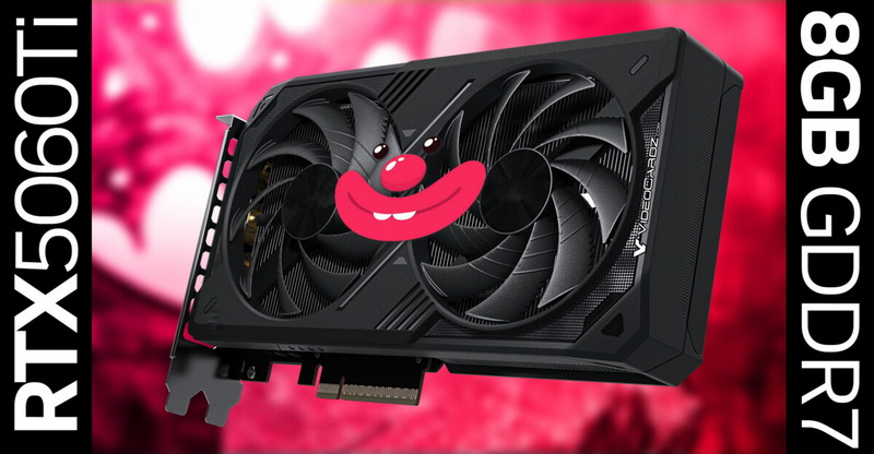GeForce RTX 5060 Ti 8GB: серьёзные проблемы с PCIe 4.0