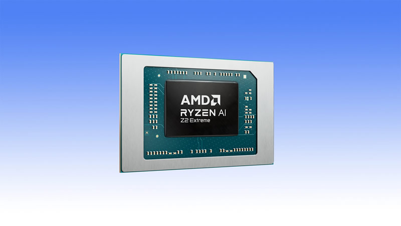 AMD представила новые процессоры Ryzen Z2 для портативных игровых устройств