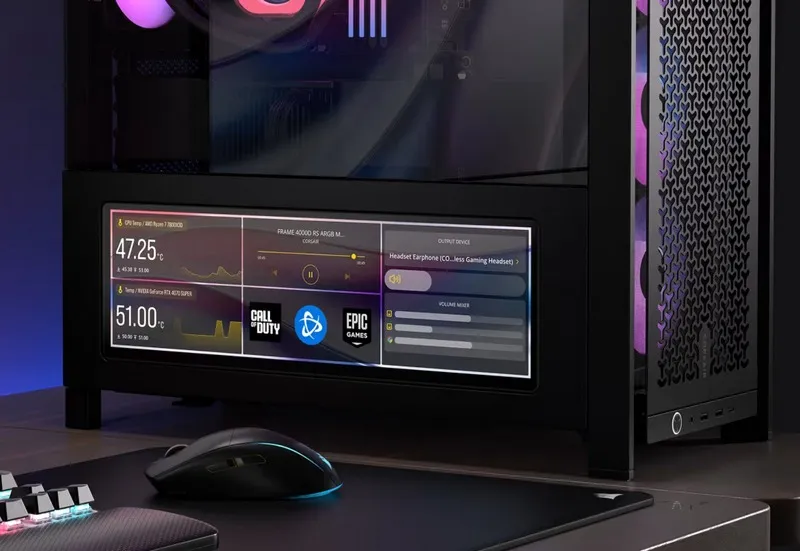 Corsair представляет инновационный дисплей Xeneon Edge для интеграции в ПК
