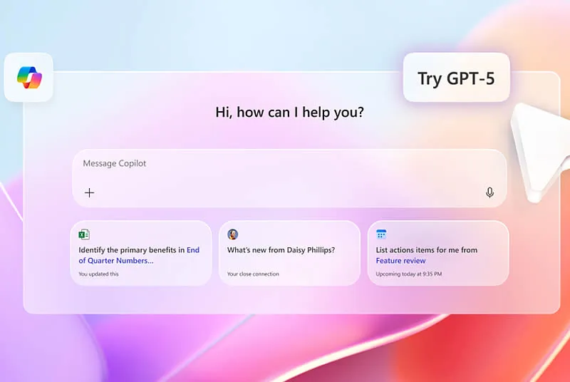 Microsoft внедряет GPT-5 в Copilot: новый «умный режим» для всех пользователей