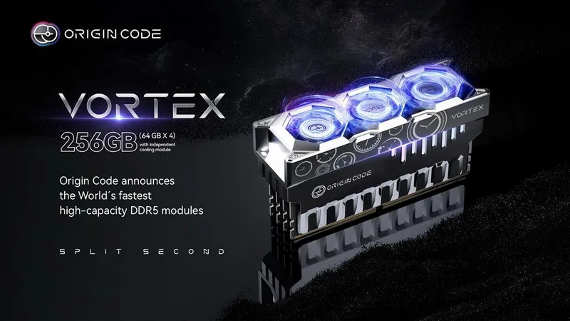 Новые высокоскоростные комплекты памяти DDR5 от Origin Code: до 256 ГБ и с уникальным охлаждением
