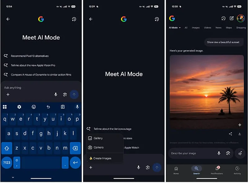 Инновации Google: Nano Banana теперь в AI Mode и «Google Объектив»