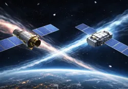 Космическое противостояние: Как спутники Starlink борются с угрозой мусора и конкуренции