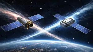 Космическое противостояние: Как спутники Starlink борются с угрозой мусора и конкуренции