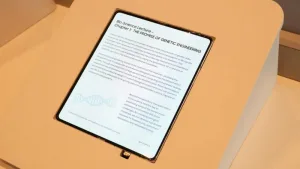 Samsung представила революционную складную OLED-панель без видимых складок