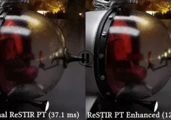 Новые горизонты в трассировке путей: Nvidia оптимизировала ReSTIR