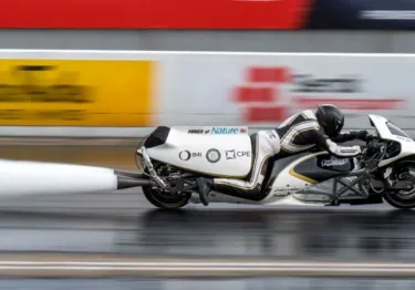 Паровой мотоцикл Force of Nature: Второй самый быстрый в мире