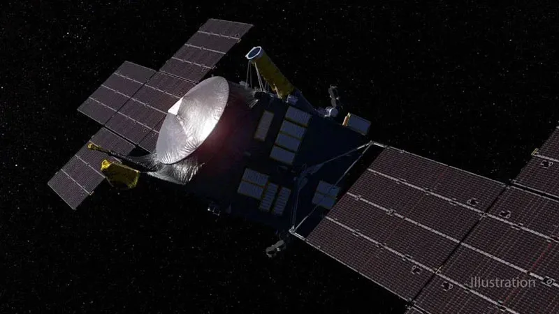 Космическая миссия NASA «Психея»: Гравитационный манёвр у Марса как ключ к уникальному астероиду