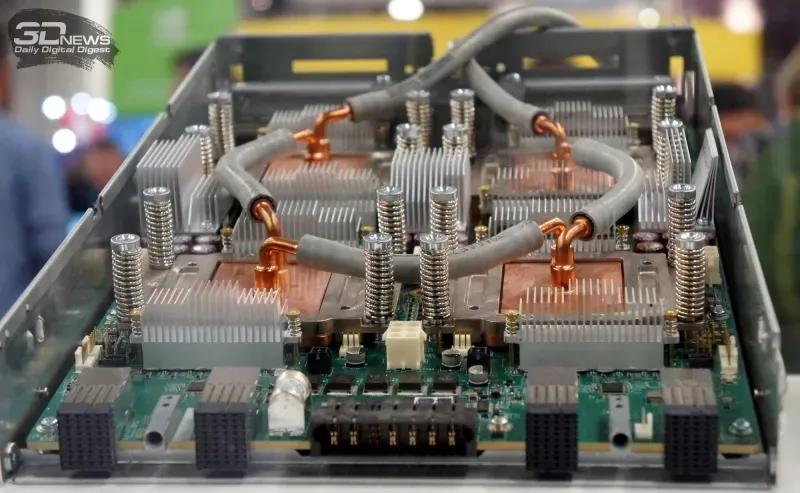 Nvidia: Революция в охлаждении серверов с помощью горячей жидкости