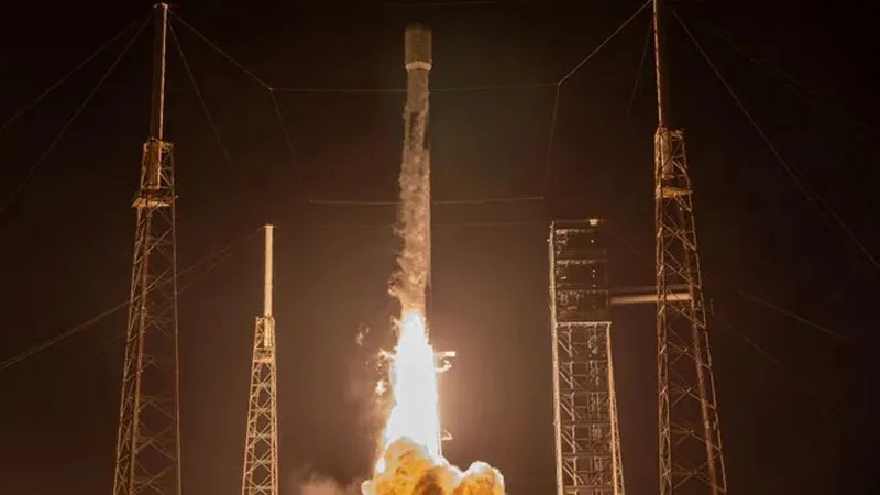 SpaceX Устанавливает Новые Рекорды: 36 Запусков Falcon 9 и 1600 Спутников Starlink за Полгода